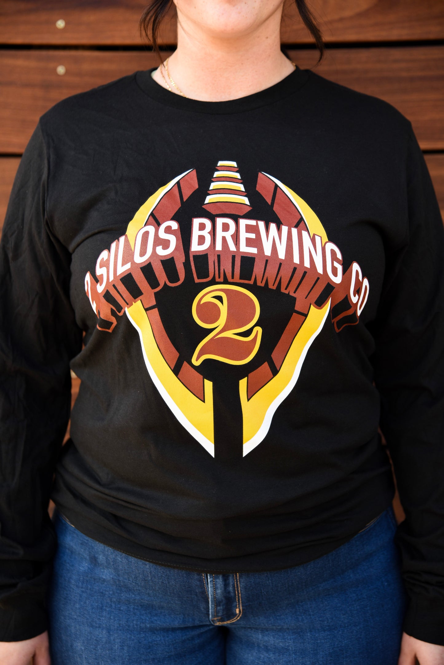 2 Silos Football Long Sleeve Shirt