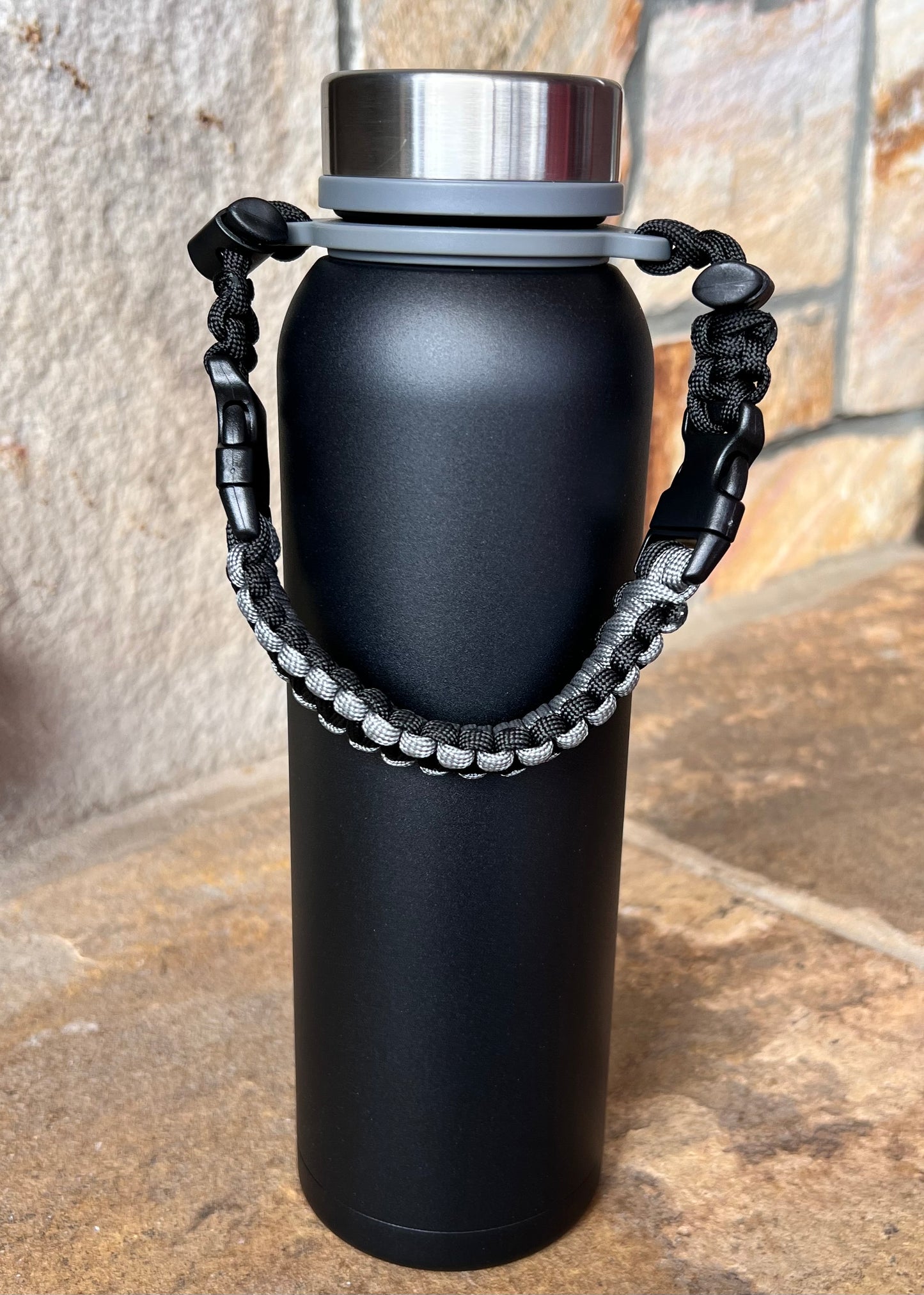 32oz Steel Water Bottle - BLACK