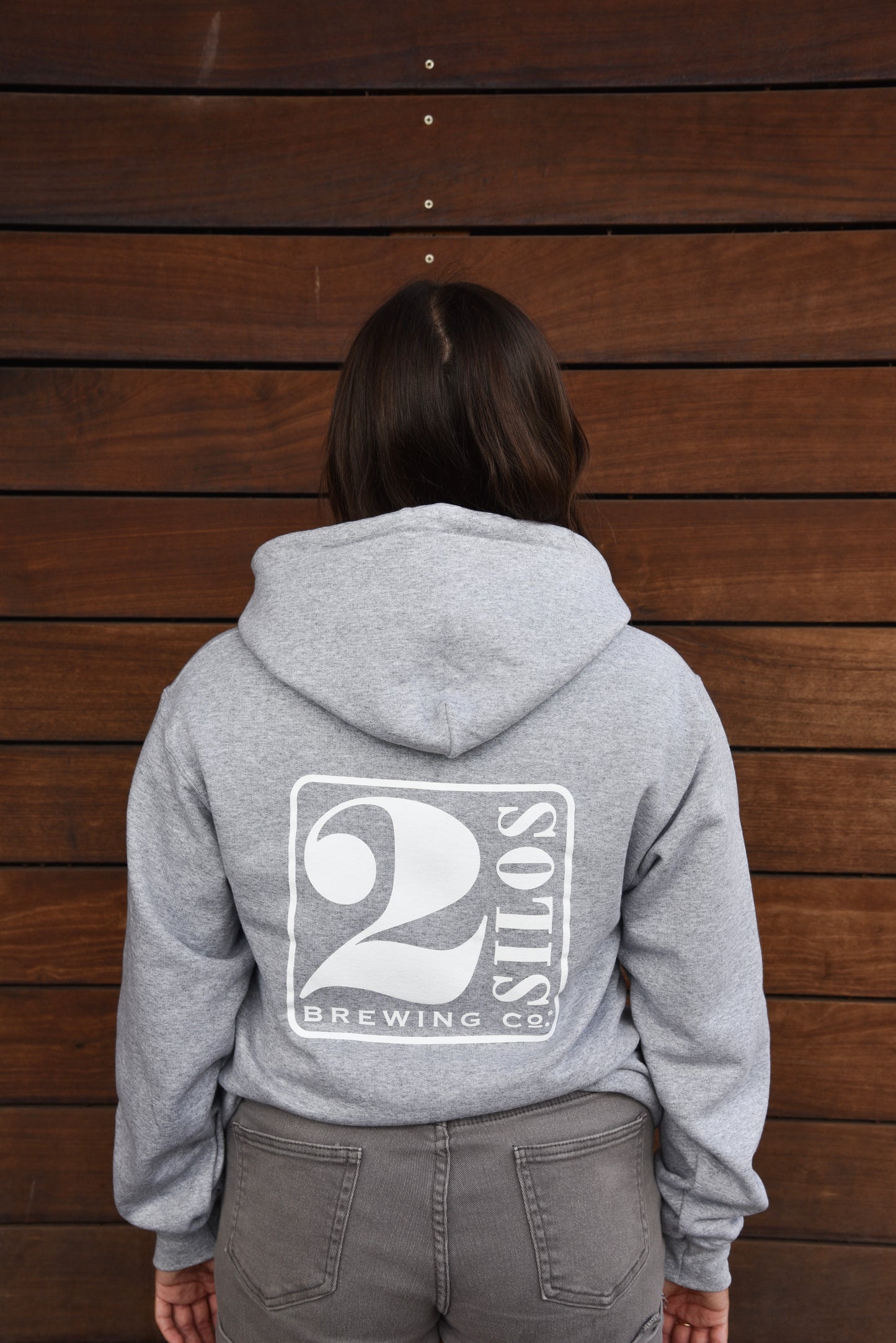 2 Silos Full-Zip Hoodie (GREY)