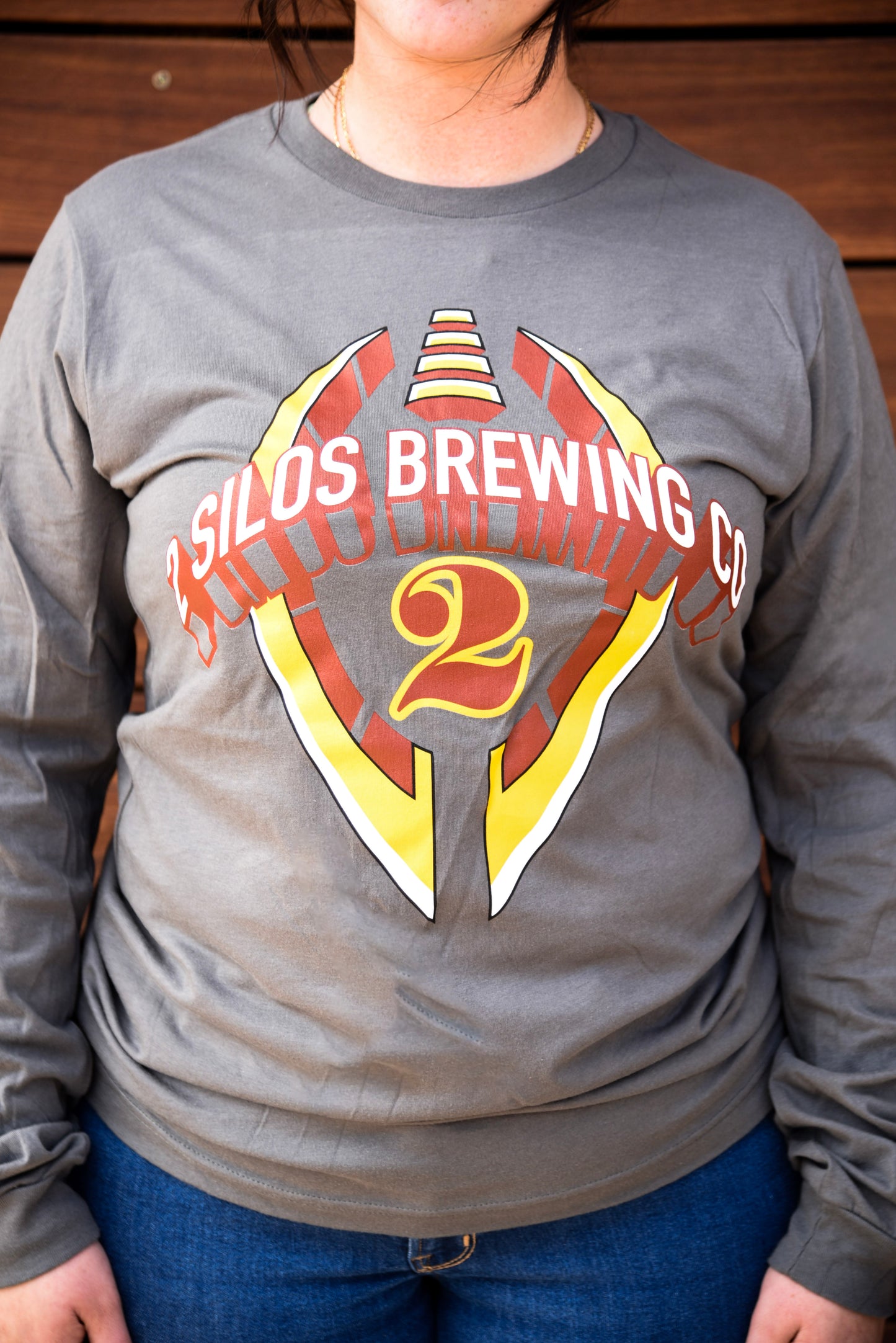 2 Silos Football Long Sleeve Shirt