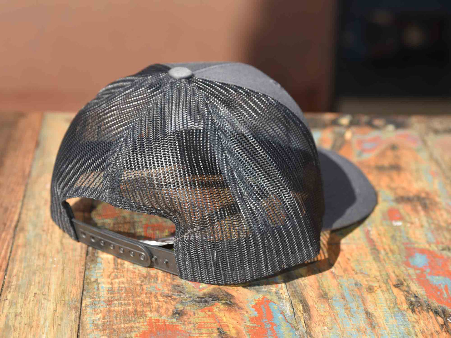 Hat - 2 Silos Grey & Black Trucker