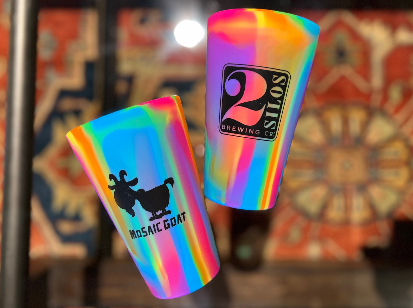 Mosaic Goat Silipint