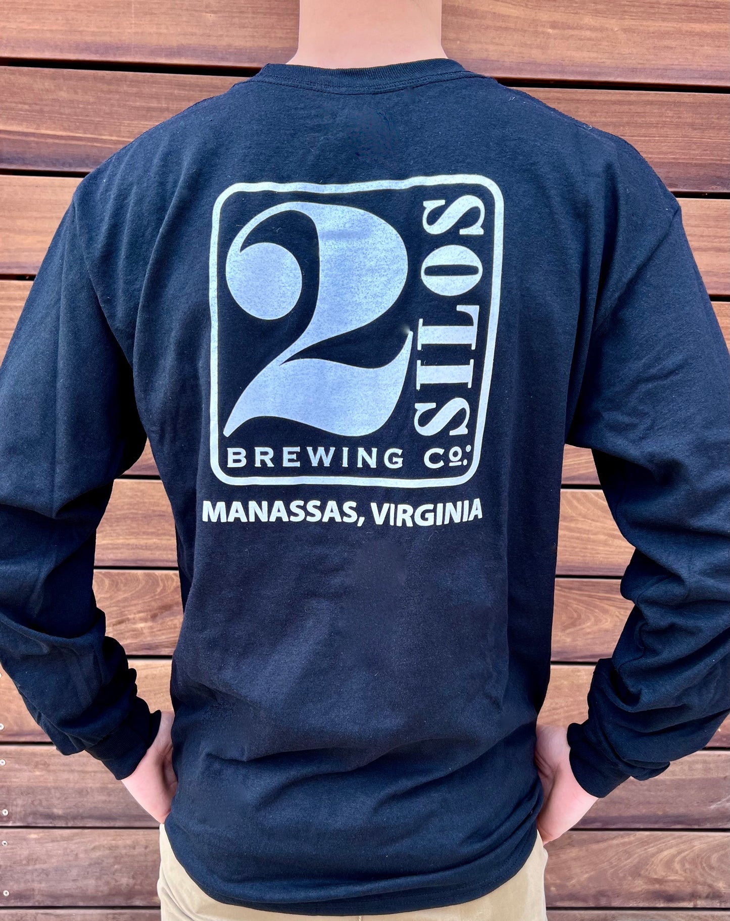 Long Sleeve Pocket Tee - Black