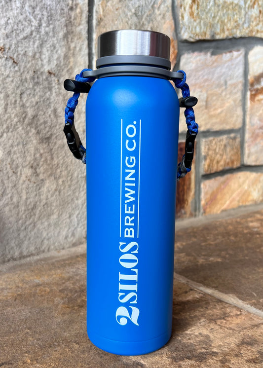 32oz Steel Water Bottle - BLUE