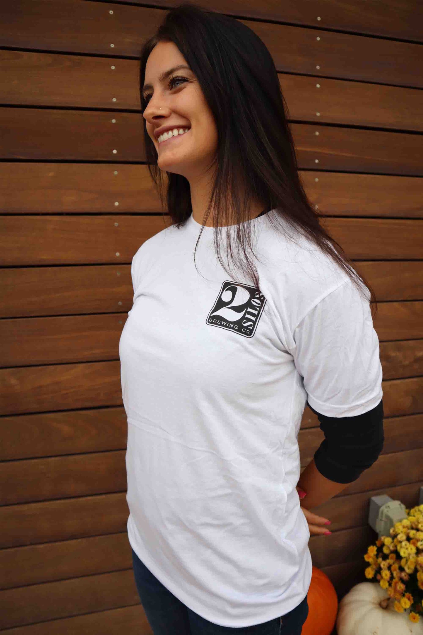 Short Sleeve White 2SB T-shirt