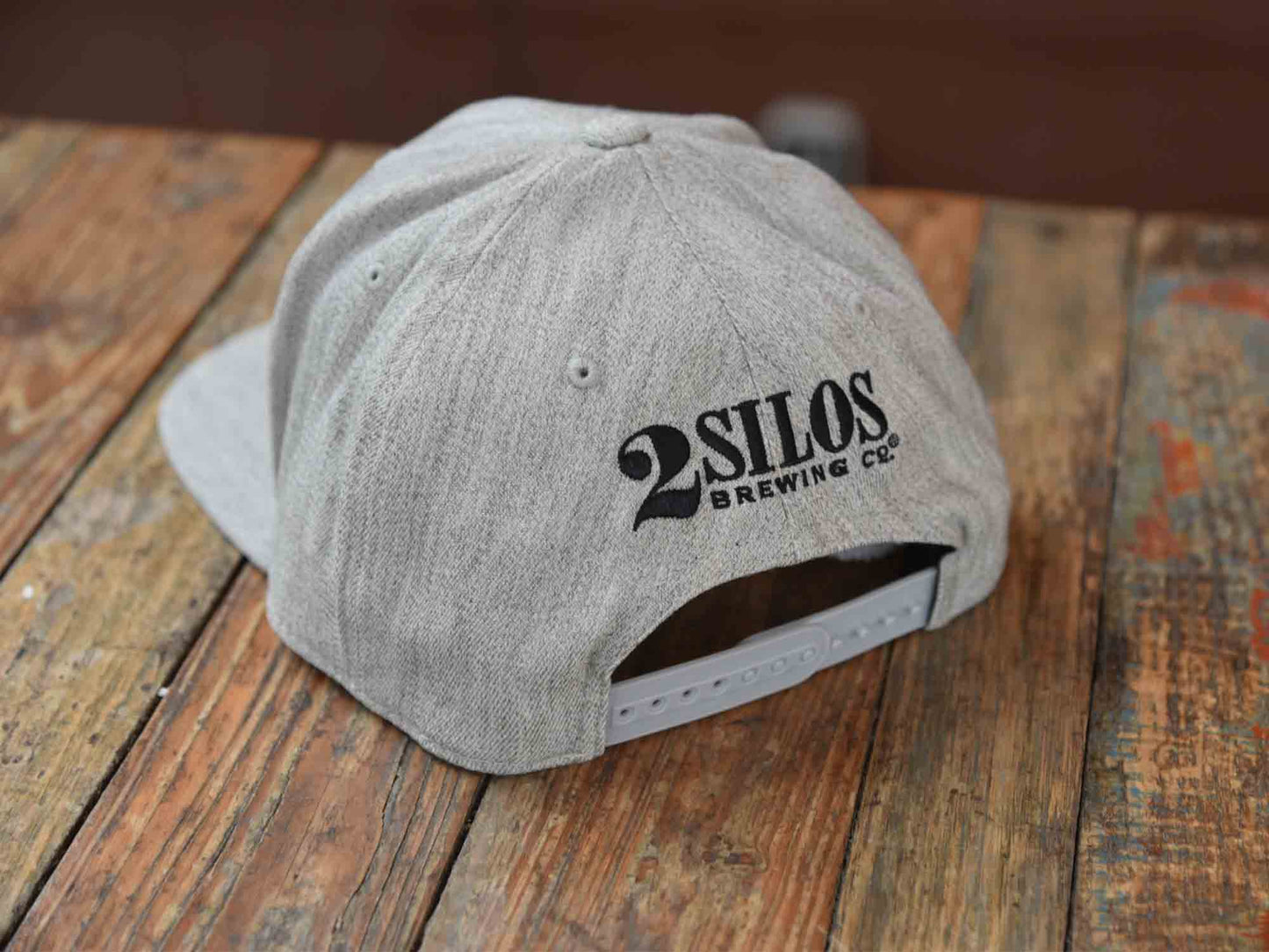 Hat - "2" Grey & Black