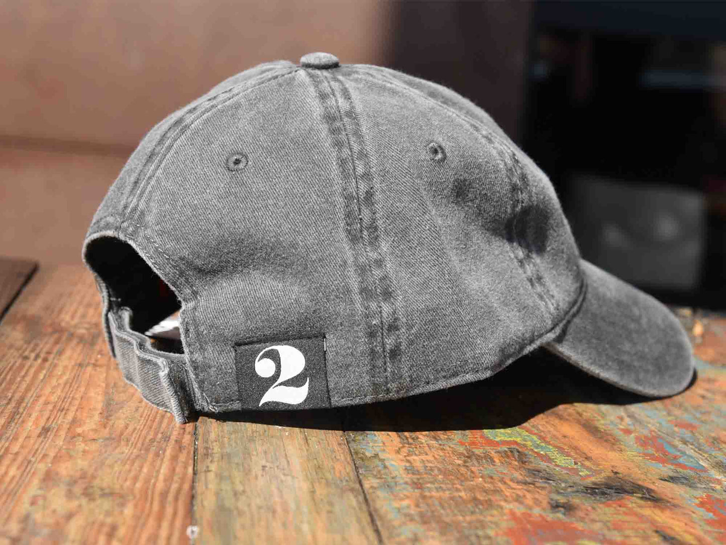 Hat - 2 Silos Charcoal Grey