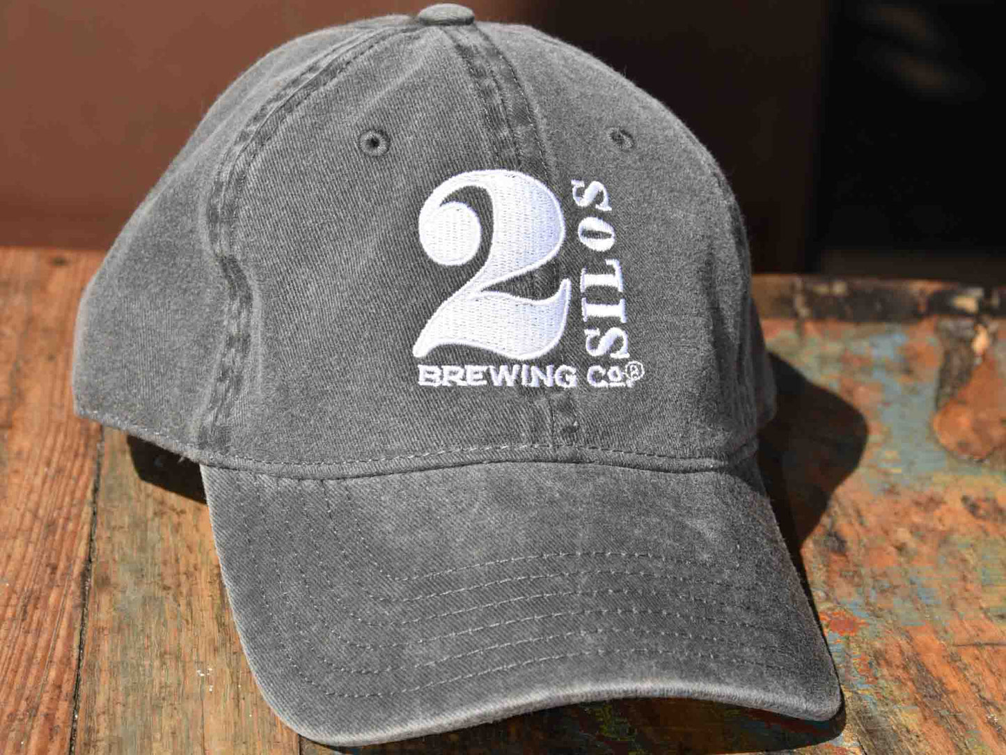 Hat - 2 Silos Charcoal Grey